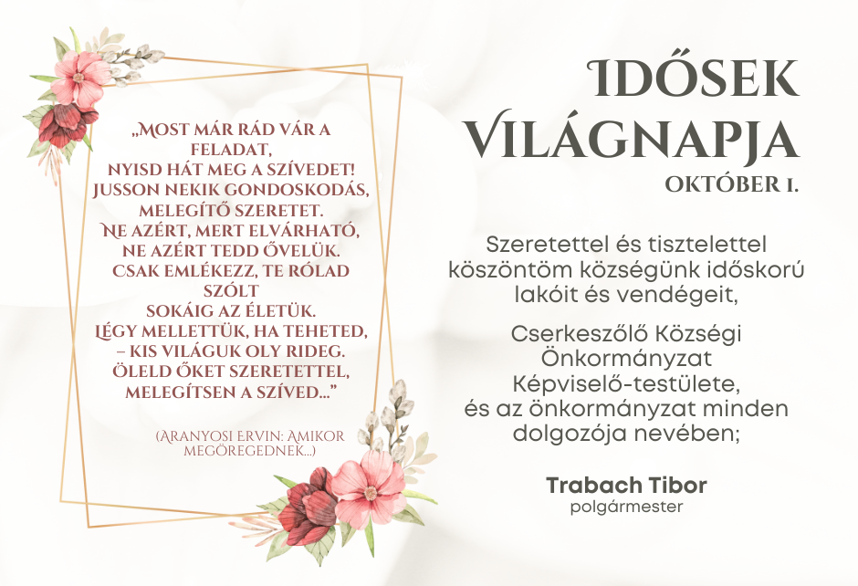Idősek Világnapja