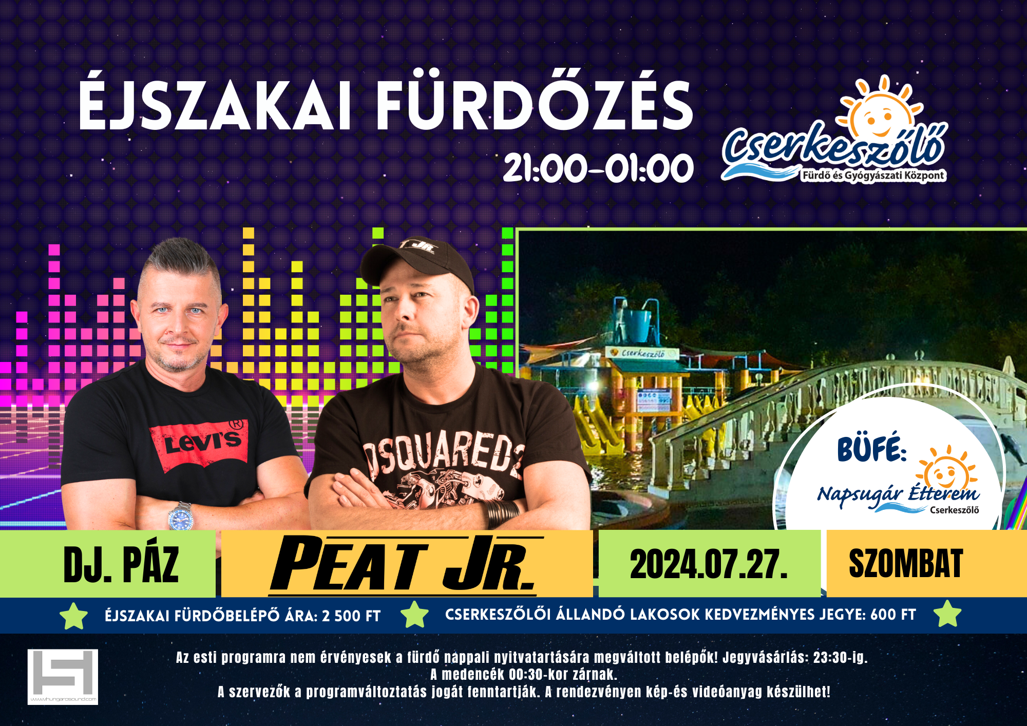 Éjszakai Fürdőzés 07.27.
