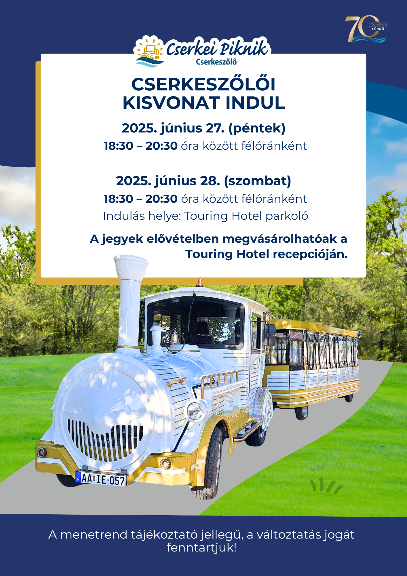 Kisvonat indul