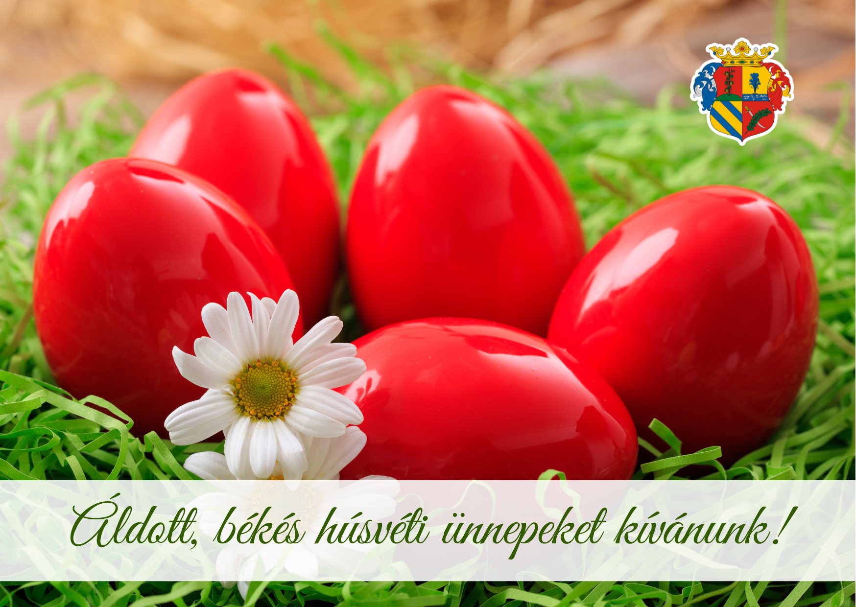 Áldott, békés húsvéti ünnepeket kívánunk!
