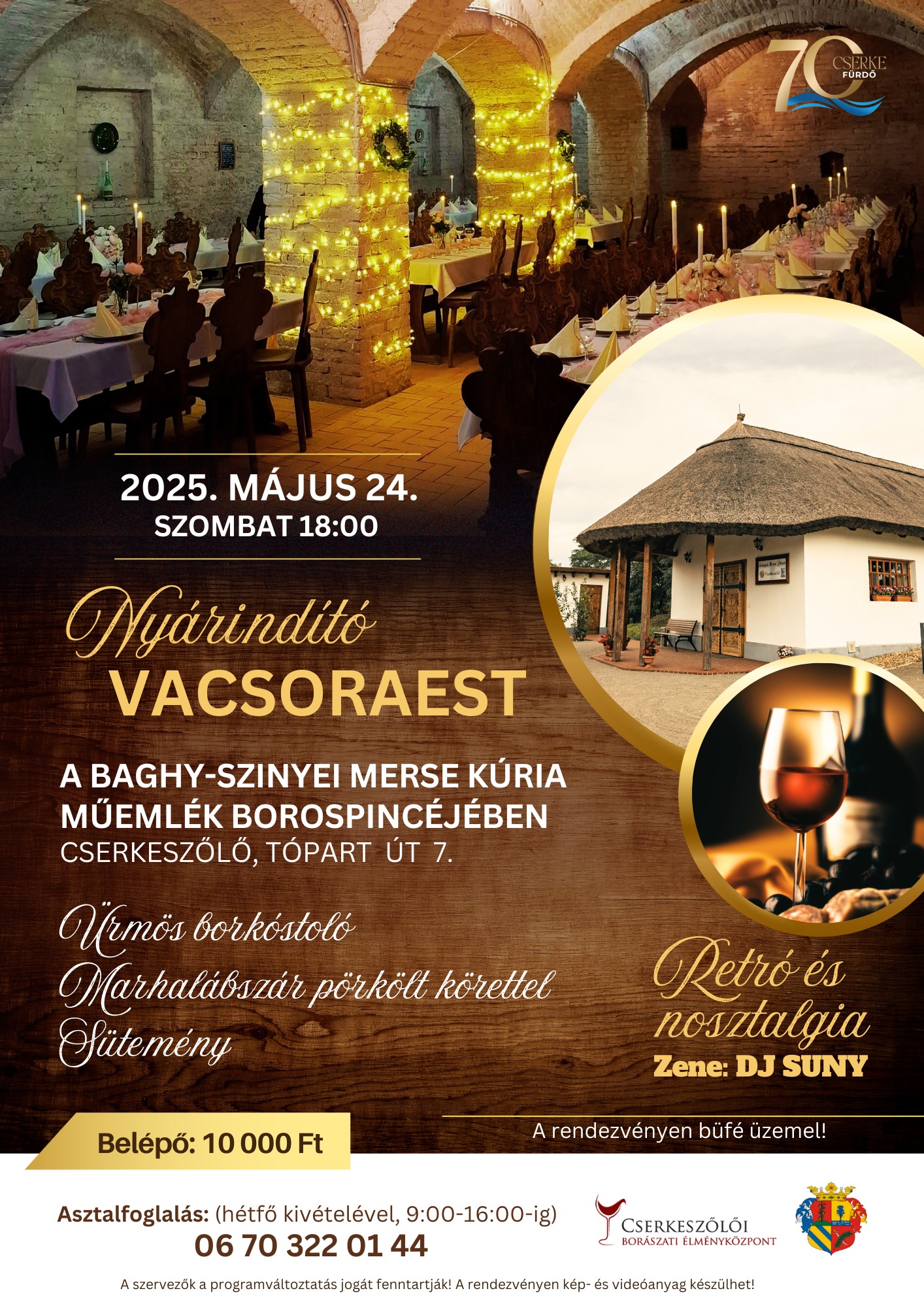 Nyárindító Vacsoraest