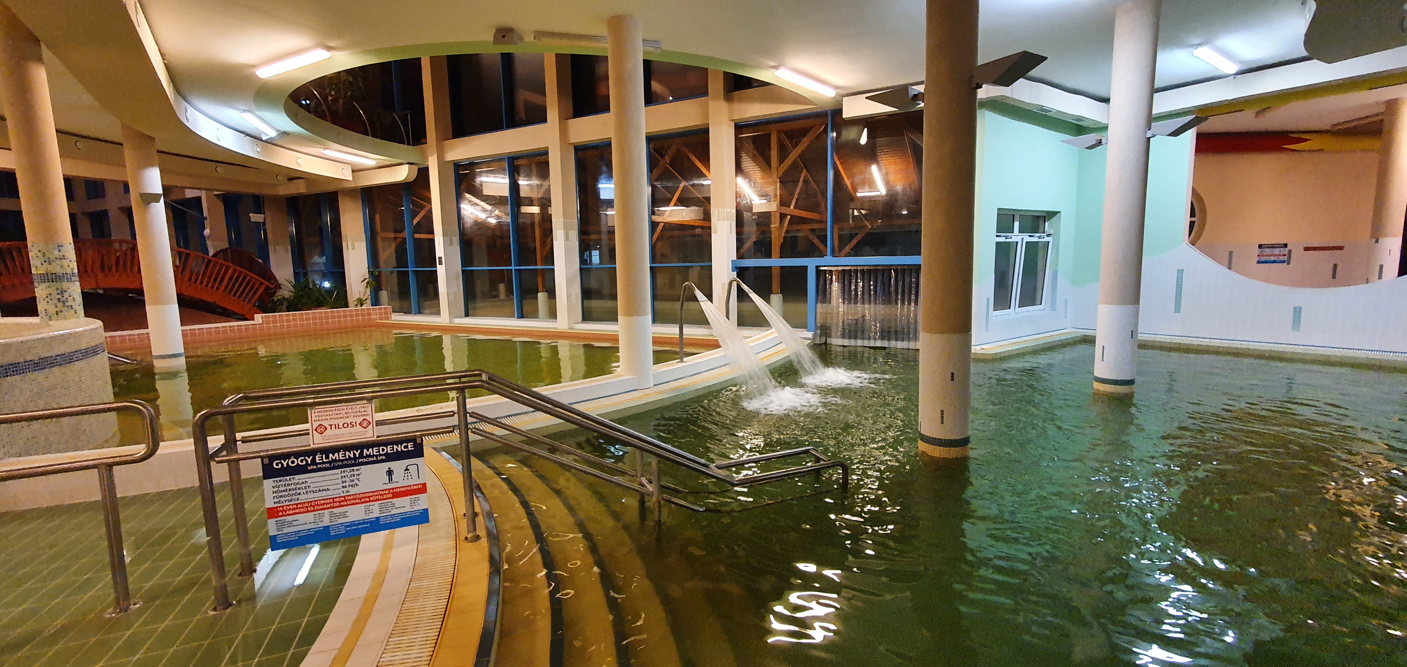 Weather-independent thermal bath services in line with International Trends