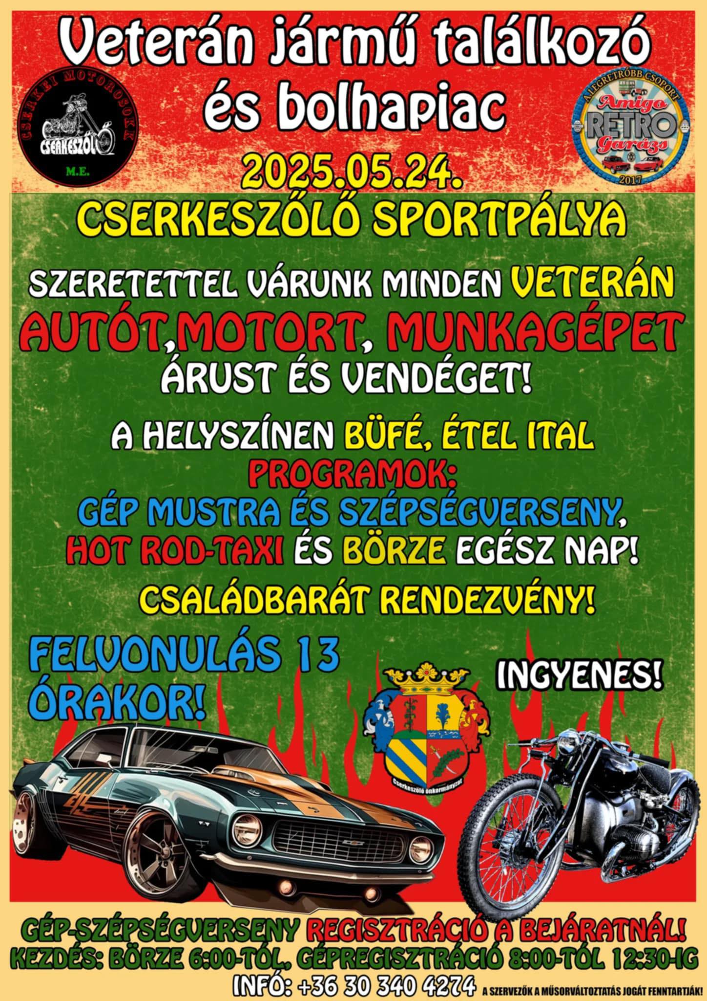 Veterán jármű találkozó