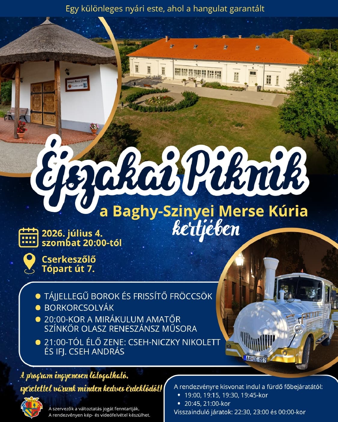 Éjszakai Piknik a Kúriában