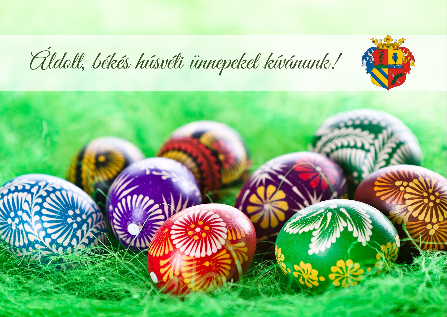 Áldott, békés húsvéti ünnepeket kívánunk!