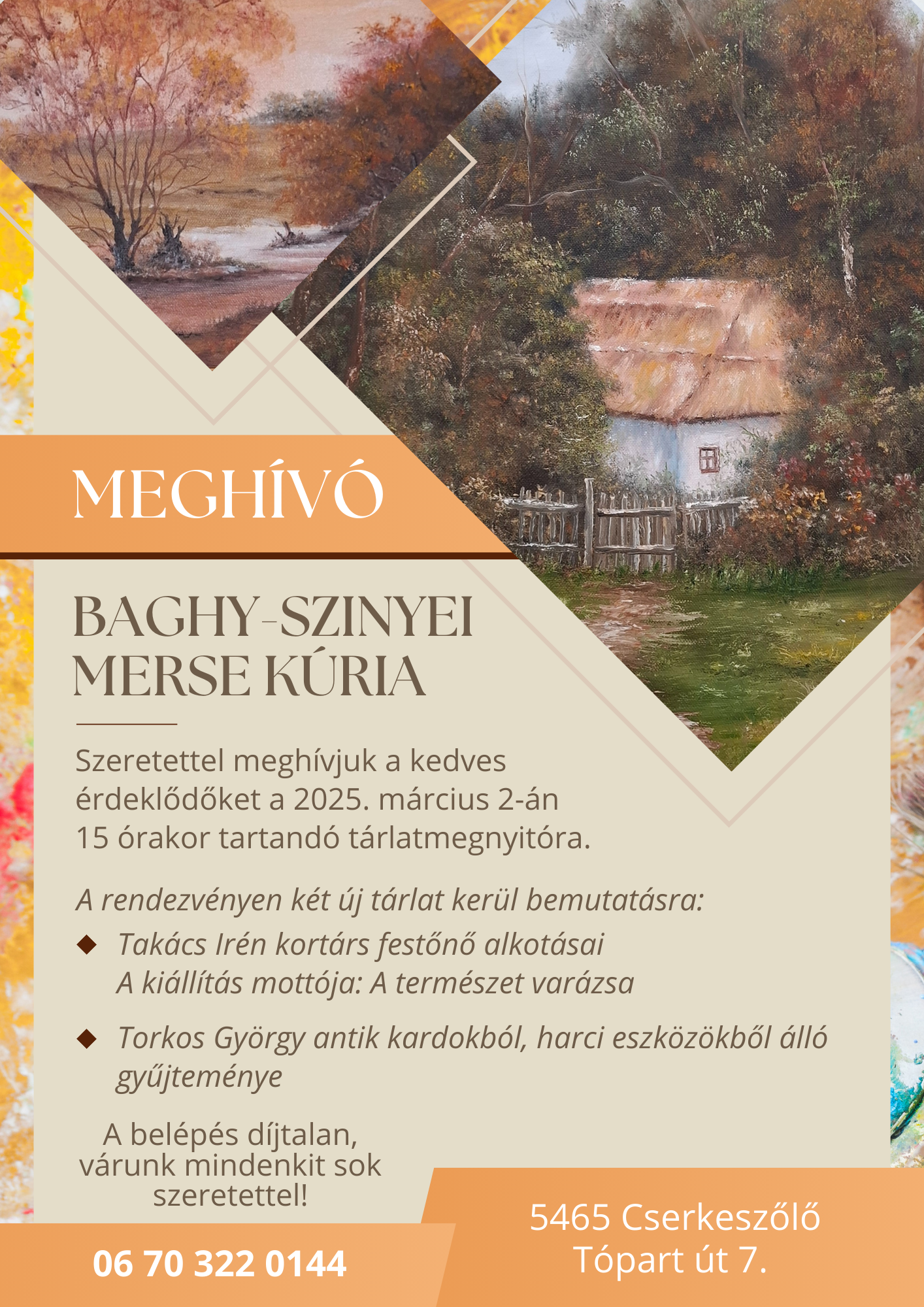 Tárlatmegnyitó