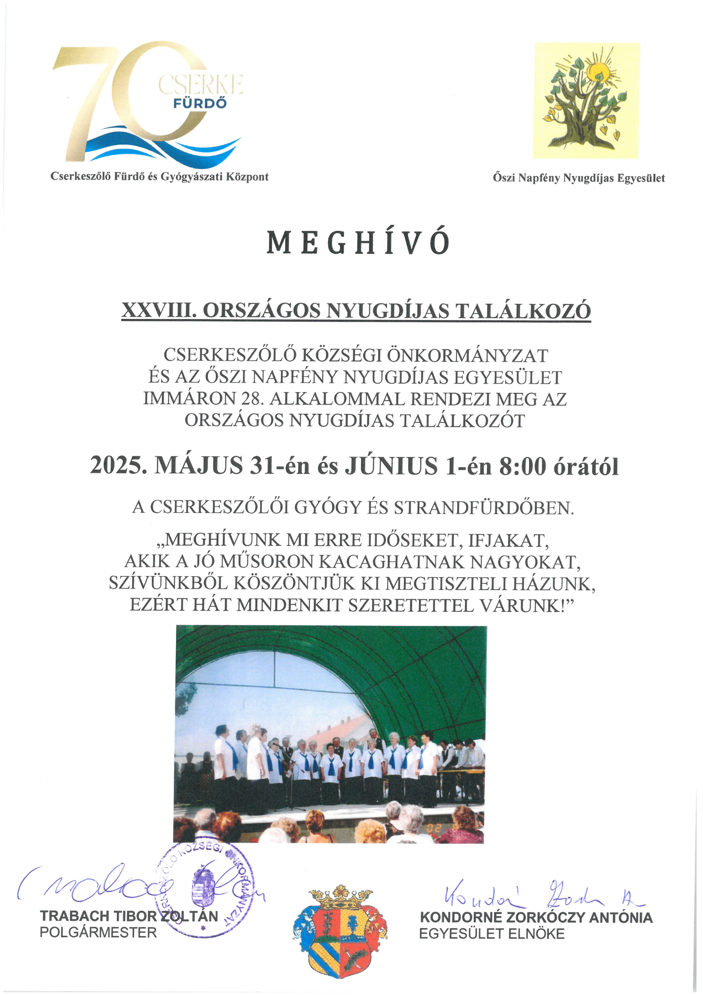 Országos Nyugdíjas Találkozó
