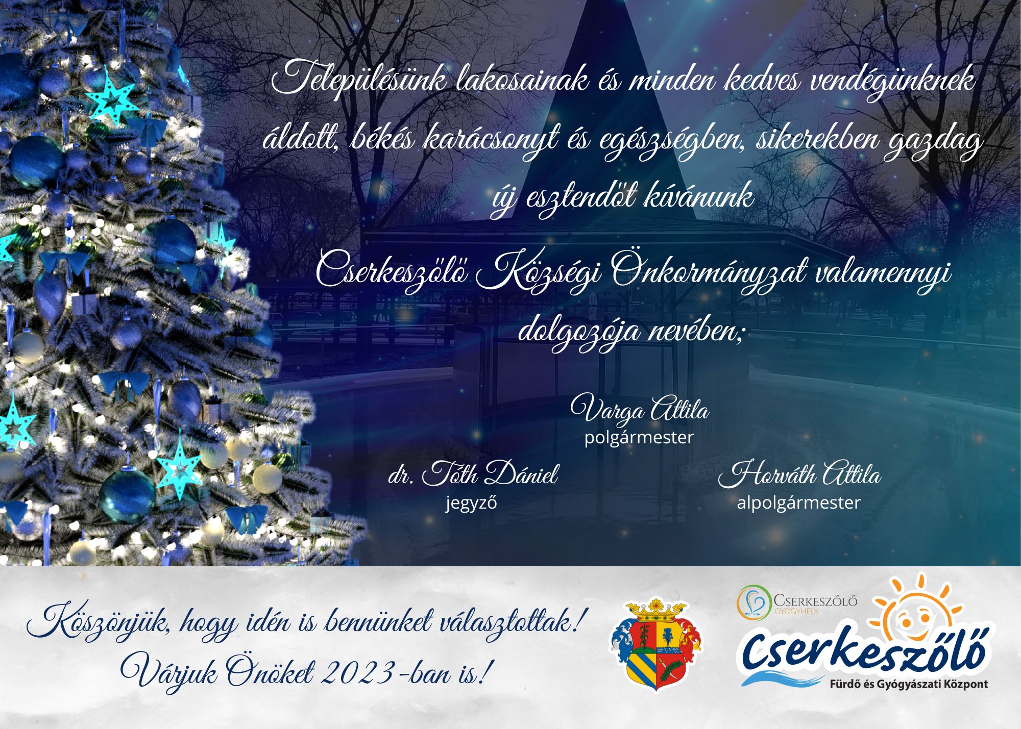 Karácsonyi üdvözlet