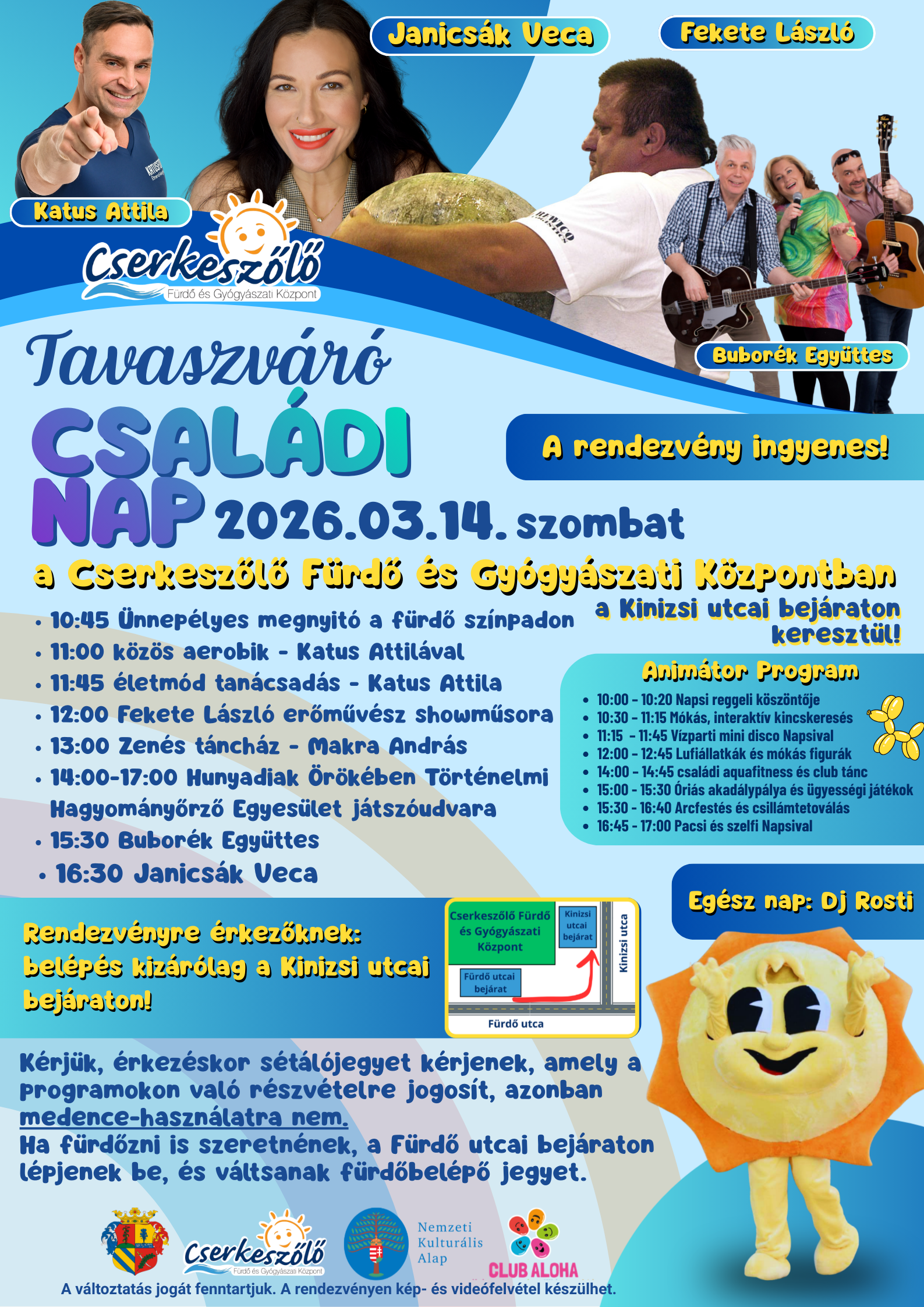 Tavaszváró Családi Nap a Fürdőben