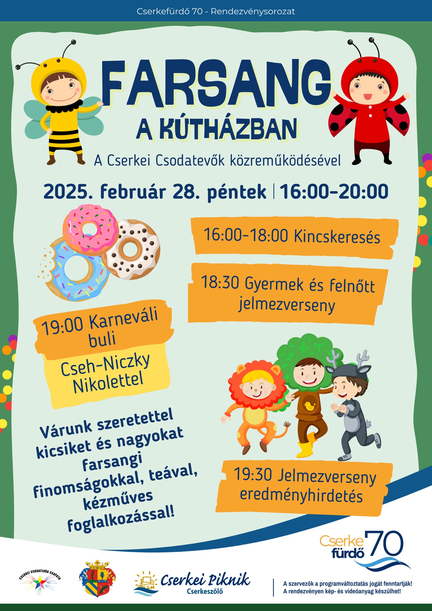 Farsang a Kútházban
