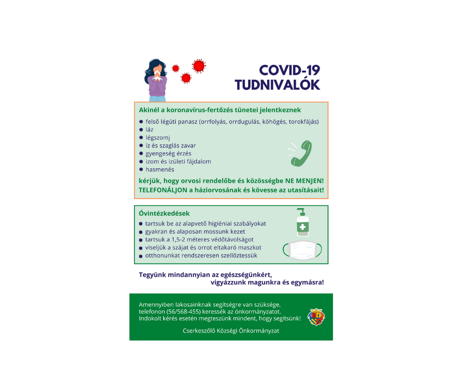 COVID-19 tájékoztató