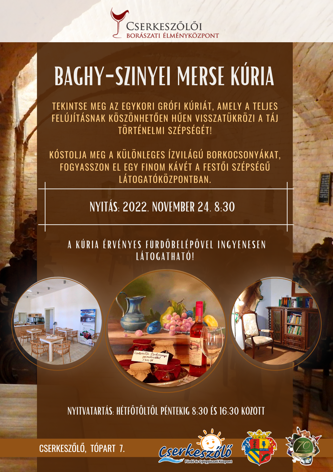 Nyitvatartás szerint látogatható a Baghy-Szinyei Merse kúria
