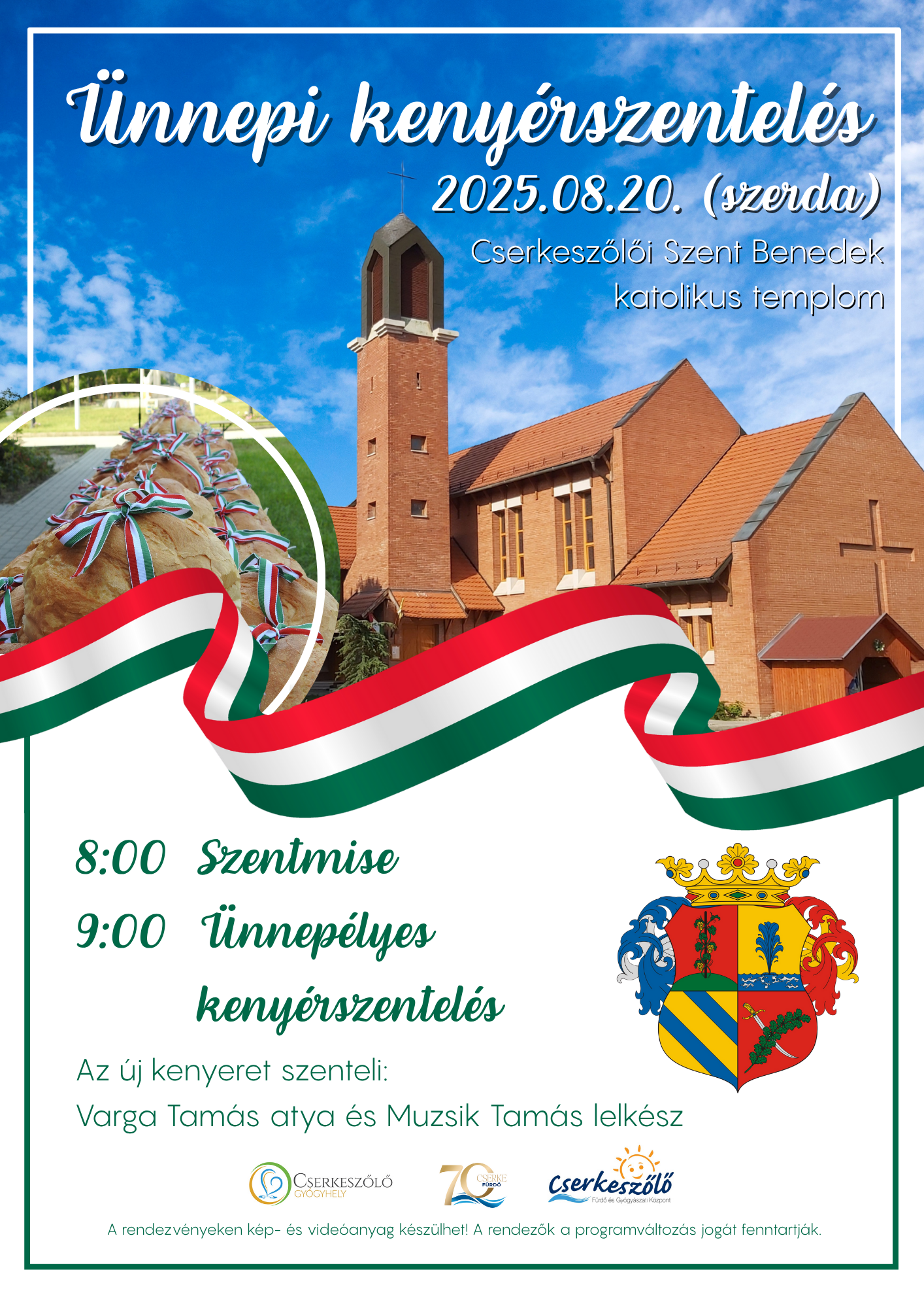 Ünnepi kenyérszentelés