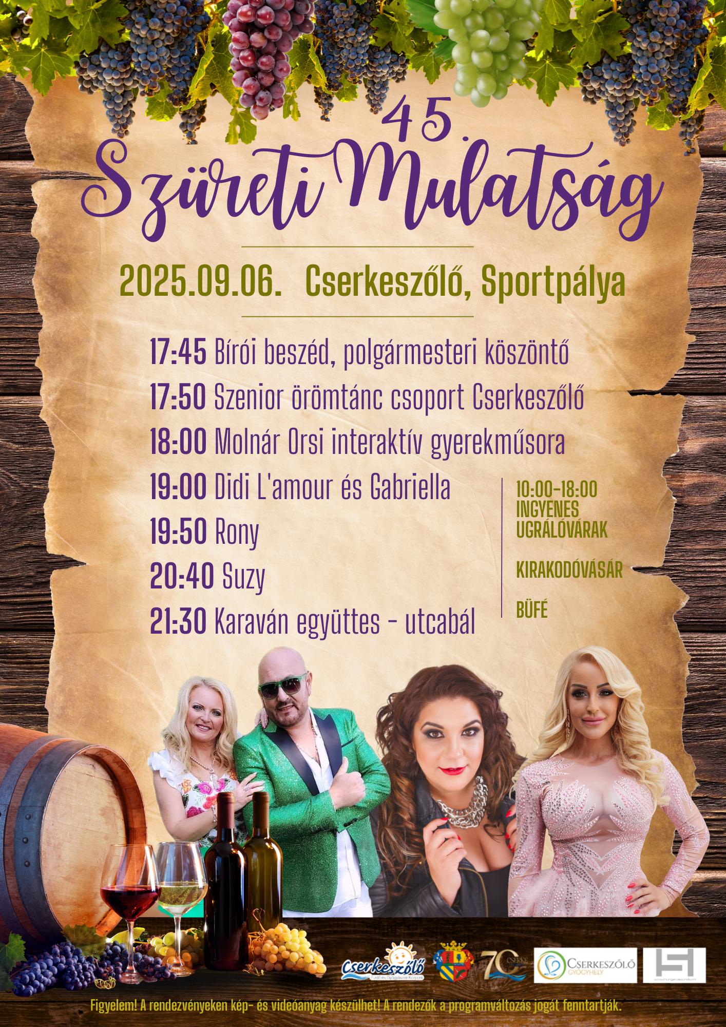 Szüreti Felvonulás és Mulatság