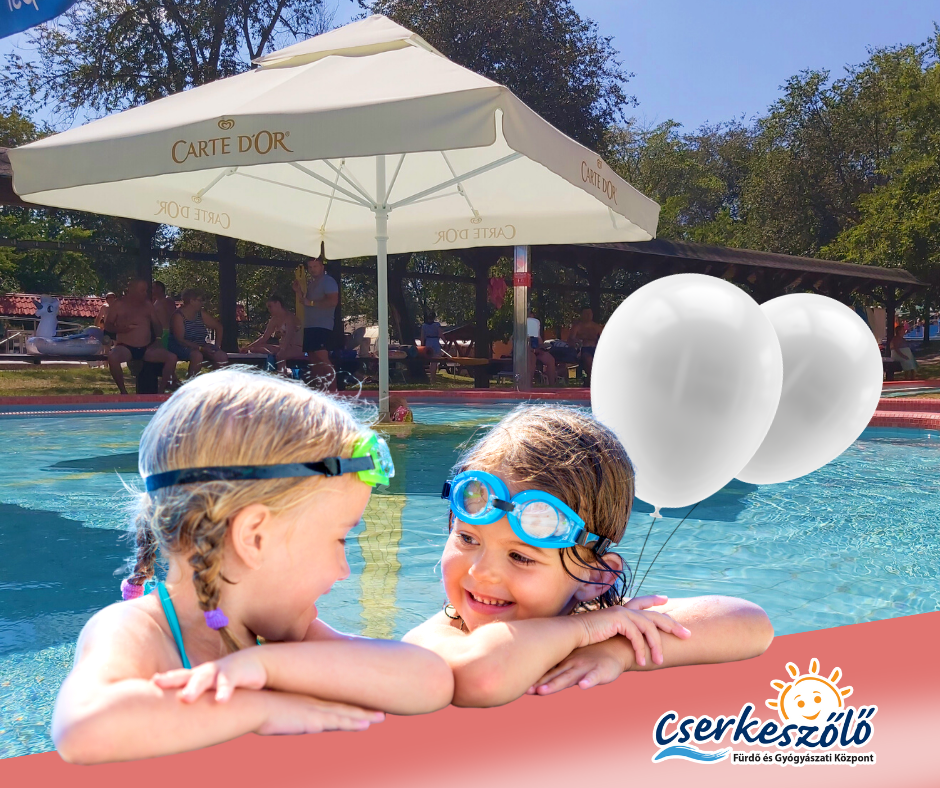 Gyermeknap a fürdőben