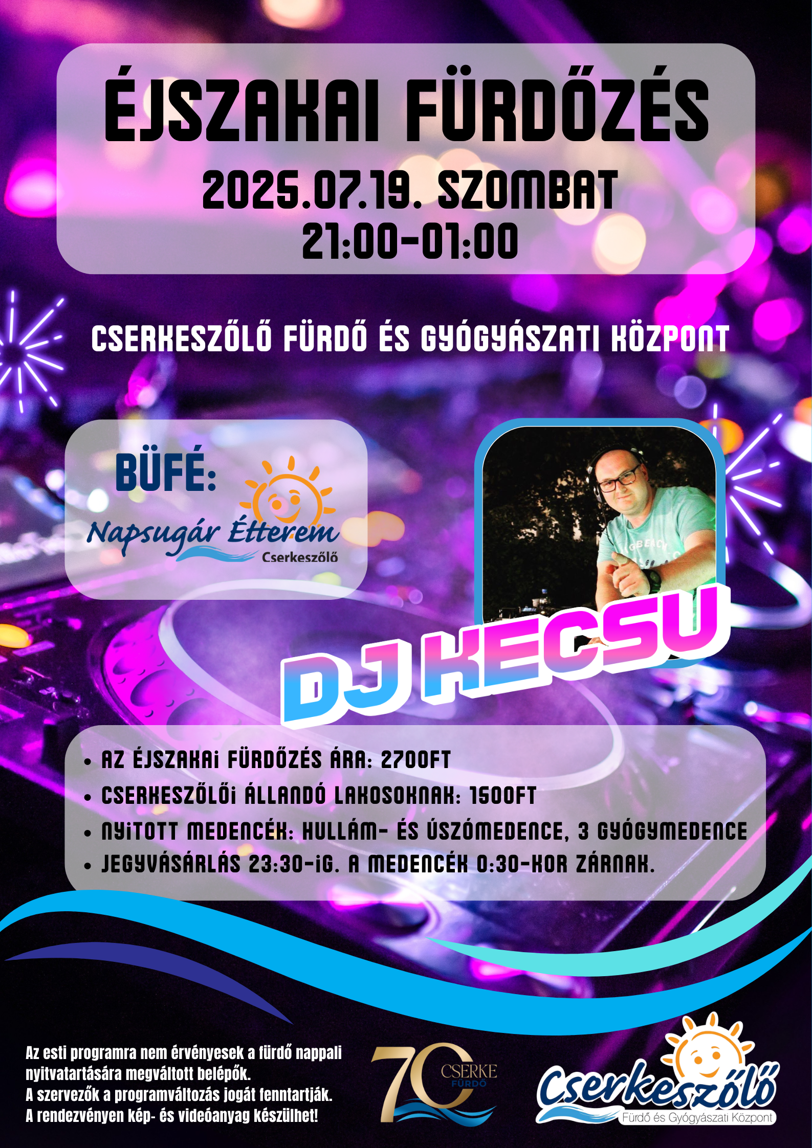 ÉJSZAKAI FÜRDŐZÉS