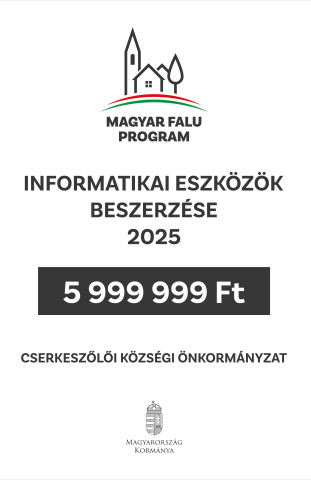 Informatikai eszközök beszerzése 2025