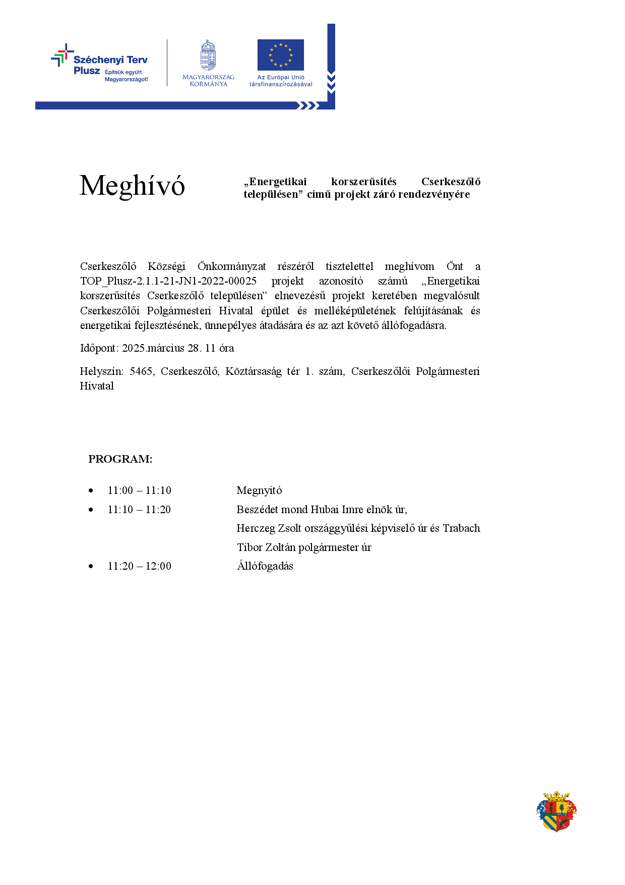 Meghívó