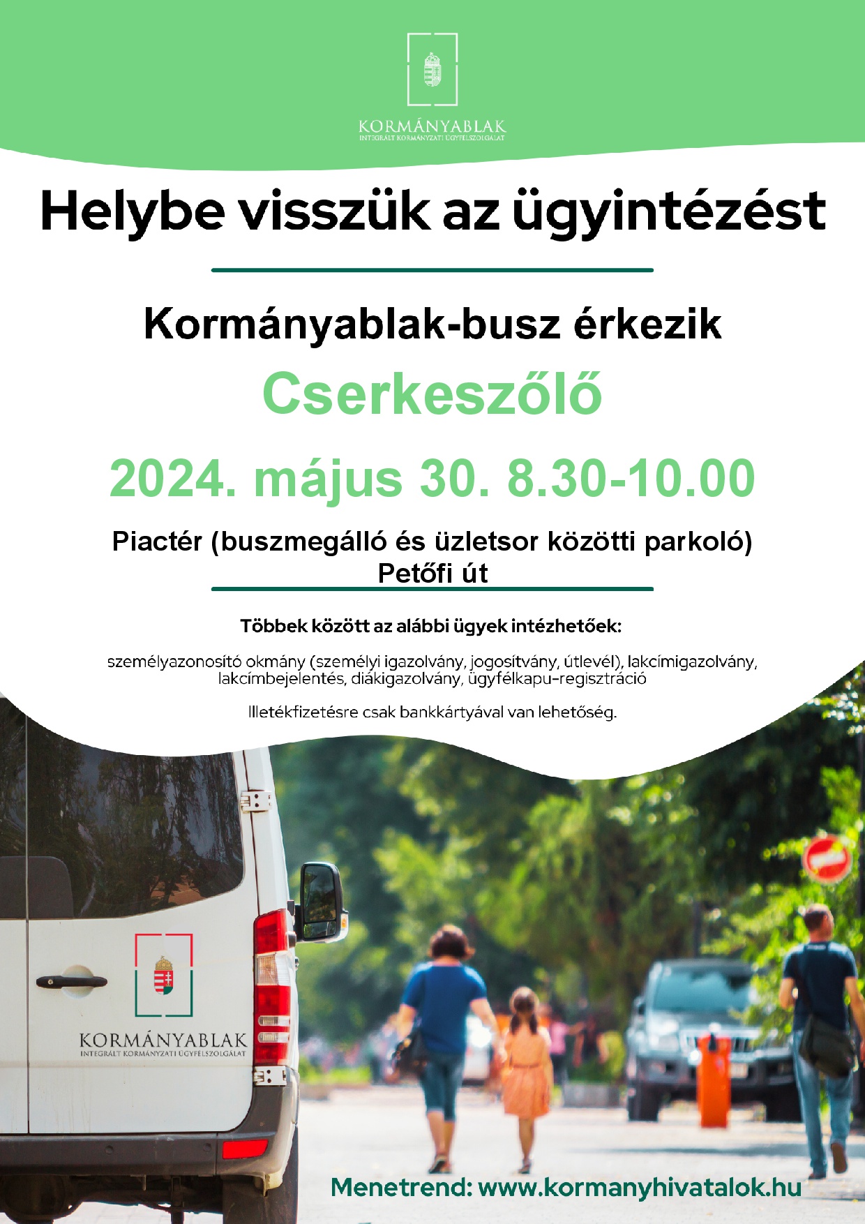 Kormányablak busz
